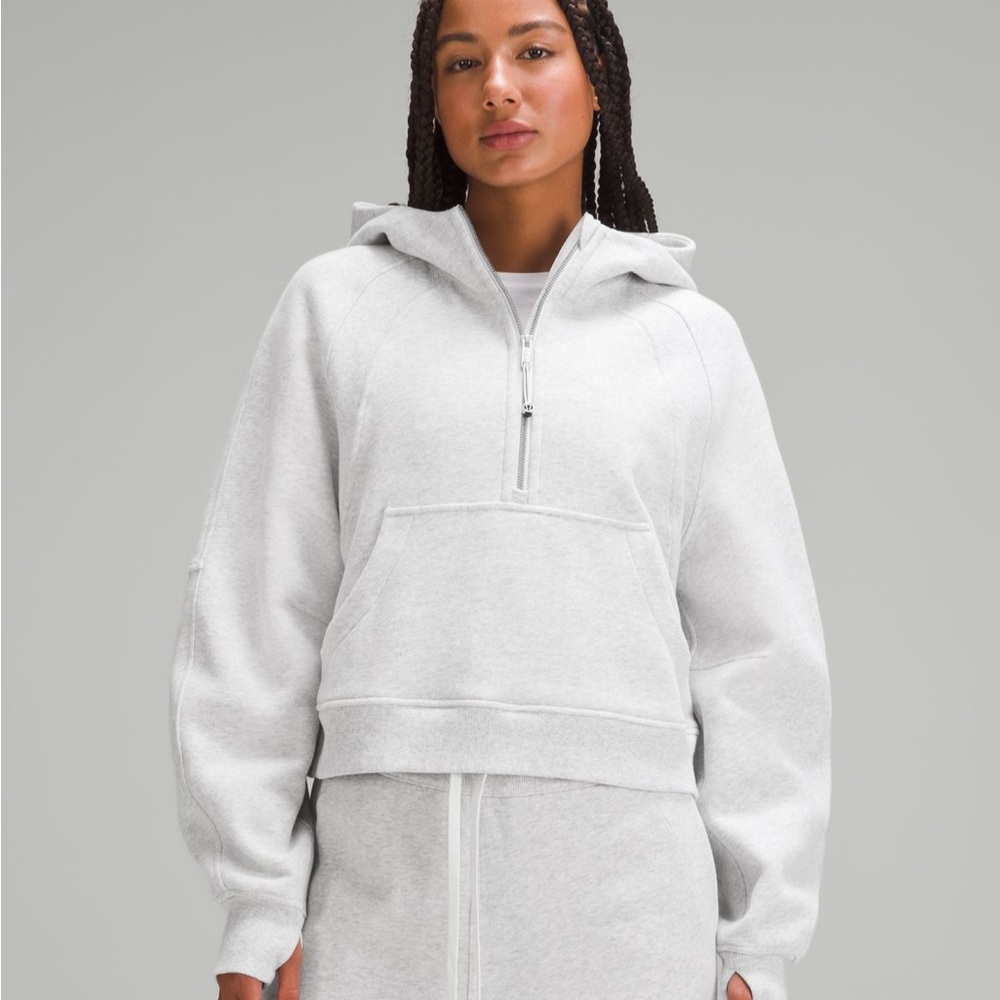 lululemon half zip scuba sweatshirt